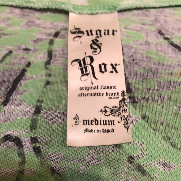 Sugar & Rox Sheer Top - Picture 3 of 5